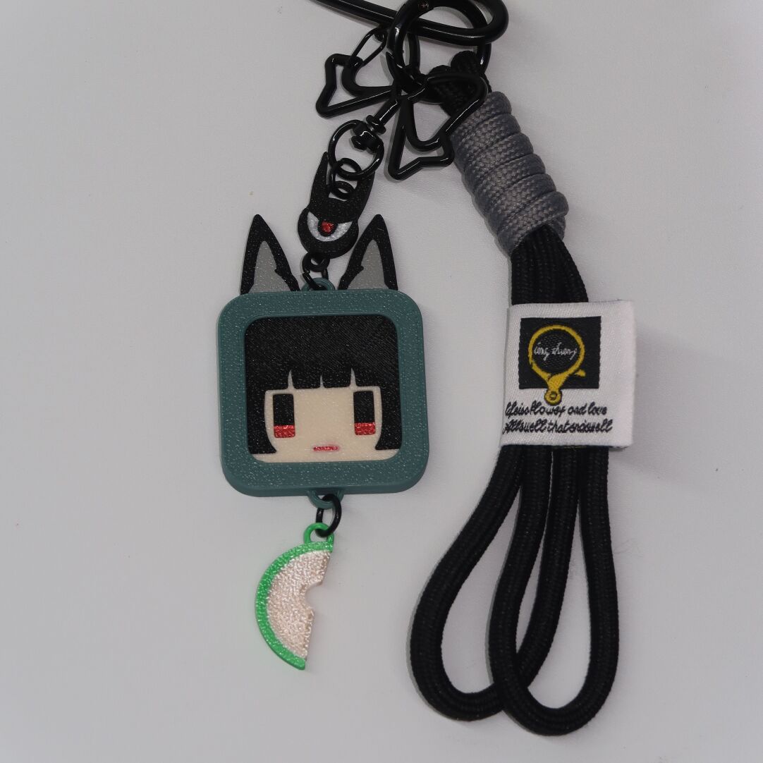 Zenless Zone Zero Fan Art Hoshimi Miyabi 3D Printed Bag Charm – H.S.O.S.6 - image 2