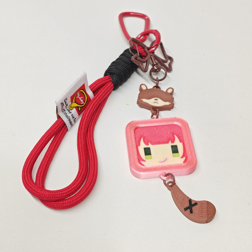 Zenless Zone Zero Fan Art Ukinami Yuzuha 3D Printed Bag Charm – Spook Shack - image 2