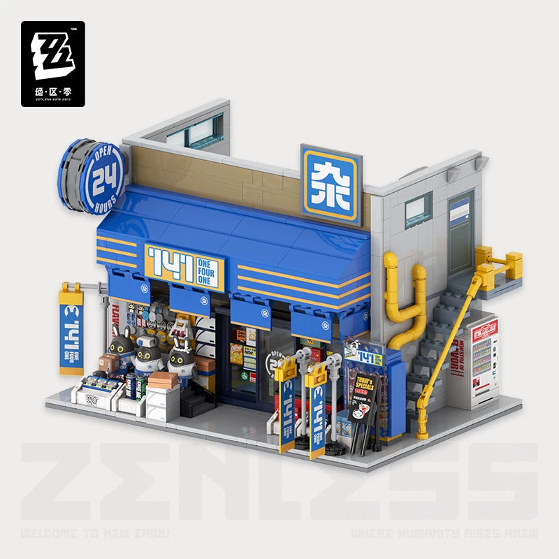 Zenless Zone Zero Official Sixth Street Scene Building Block Set Vol. 1 – Bangboo - product image 6