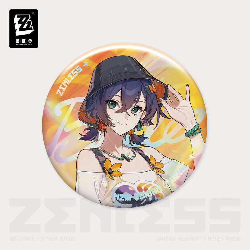 Zenless Zone Zero Official New Eridu Fashion Series Vol. 3 Tin Badge – Random Play - image 9