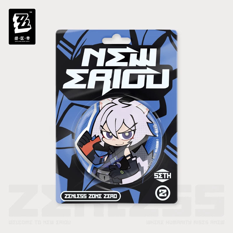 Zenless Zone Zero Official Lidu Series Chibi Tin Badge – CISR Team - image 4