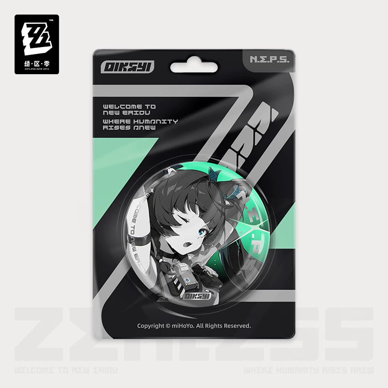Zenless Zone Zero Official Shadow Art Series Reflective Badge – CISR Team - image 3
