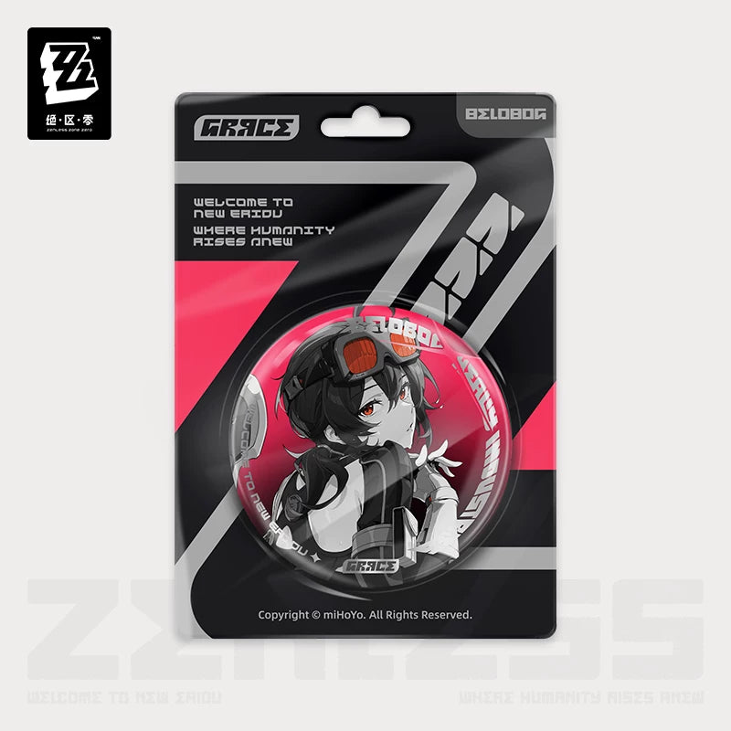 Zenless Zone Zero Official Shadow Art Series Reflective Badge – Belobog Heavy Industries - image 5