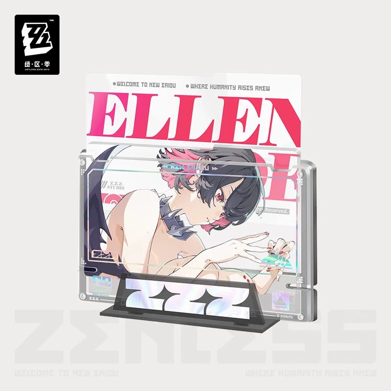 Zenless Zone Zero Official Shadow Art Series Acrylic Display Insert Set – Victoria Housekeeping Co - image 3