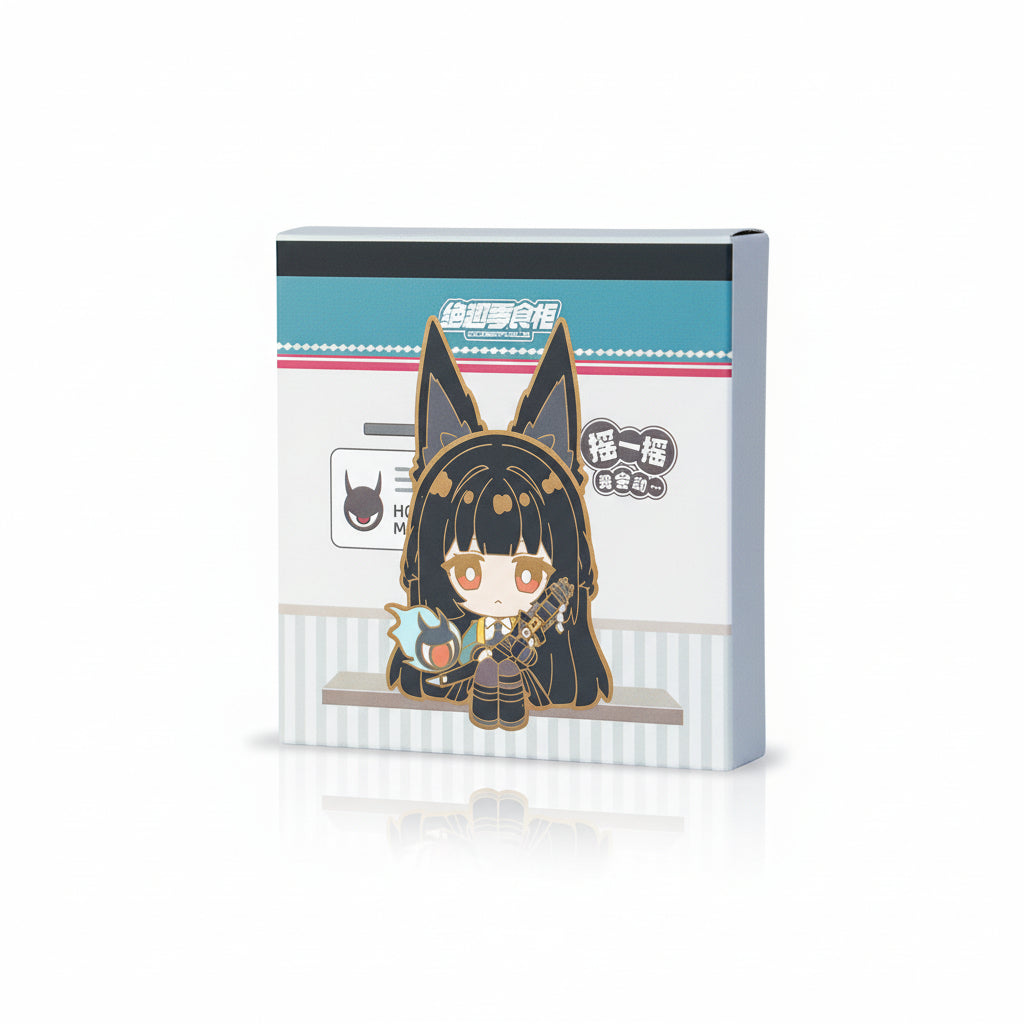 Zenless Zone Zero Hoshimi Miyabi Fan Art Movable Metal Badge – H.S.O.S.6 - image 1