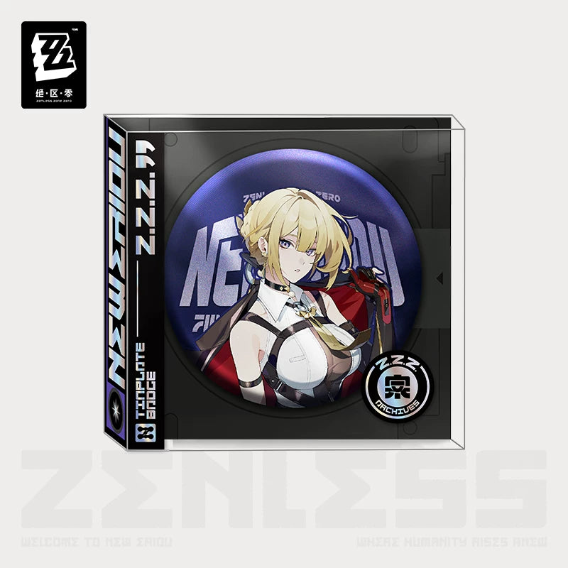 Zenless Zone Zero Official Portrait Series Tin Badge – Stars of Lyra - image 3