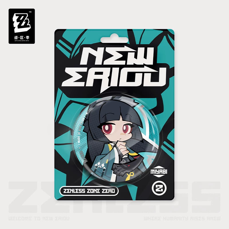 Zenless Zone Zero Official Lidu Series Chibi Tin Badge – H.S.O.S.6 - image 2