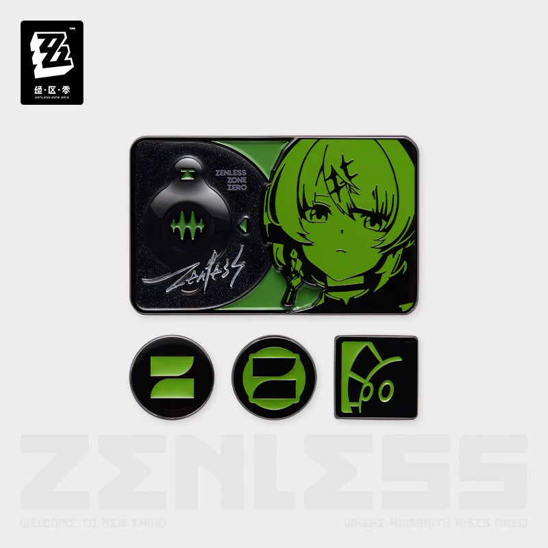 Zenless Zone Zero Official Carnival Spark Series Metal Badge Set - image 6