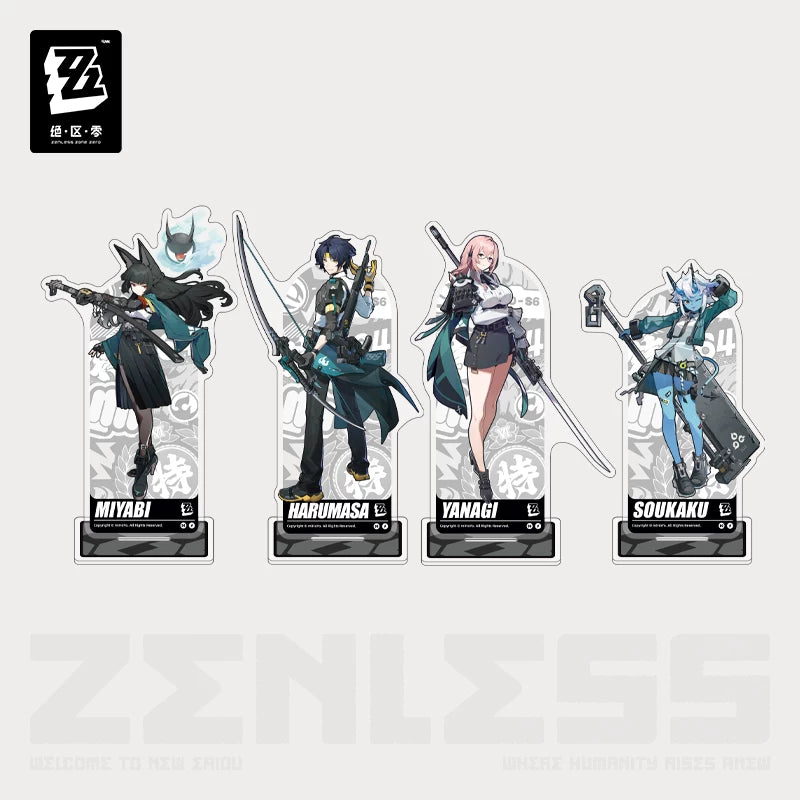 Zenless Zone Zero Official Portrait Series Acrylic Standee – H.S.O.S.6 - image 1