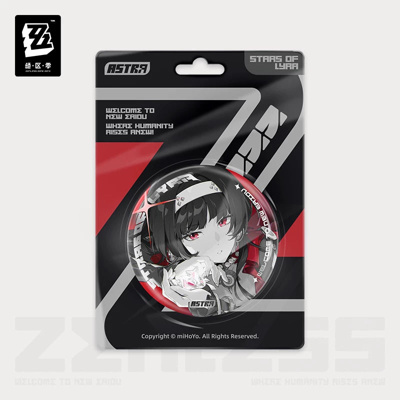Zenless Zone Zero Official Shadow Art Series Reflective Badge – Stars of Lyra - image 2