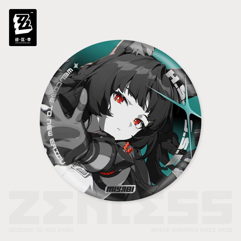 Zenless Zone Zero Official Shadow Art Series Reflective Badge – H.S.O.S.6 - image 7