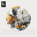 Zenless Zone Zero Official Shadow Art Series Reflective Badge – Soldier 0 - Anby & Jane Doe - image 6