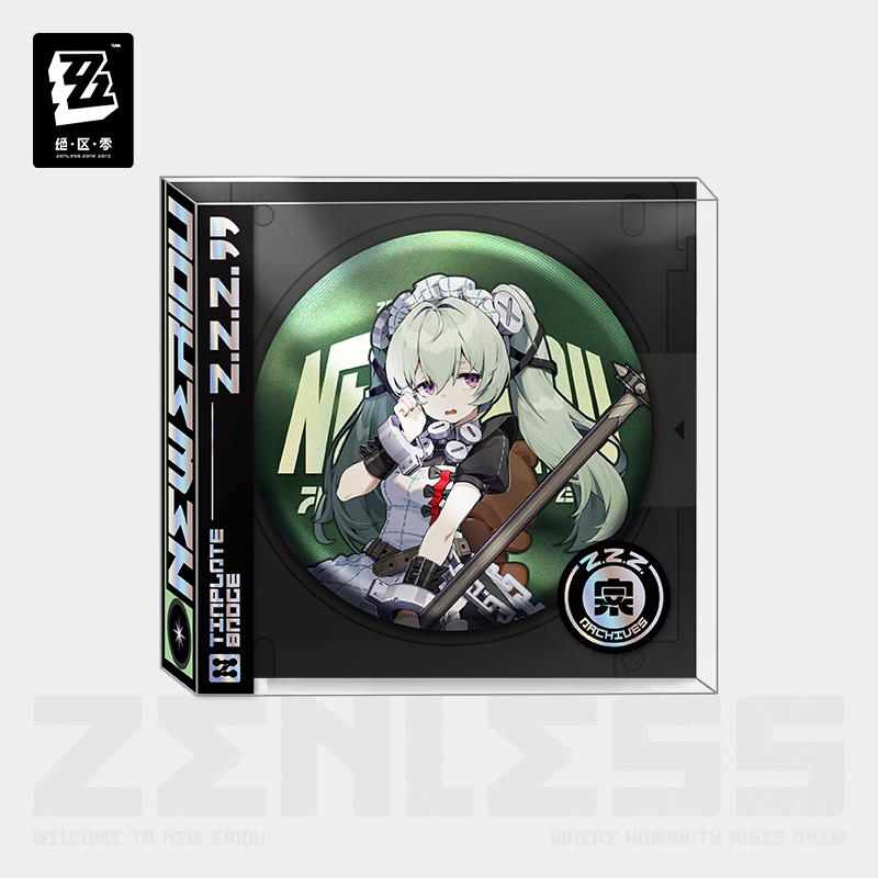Zenless Zone Zero Official Portrait Series Tin Badge – Victoria Housekeeping Co - image 5