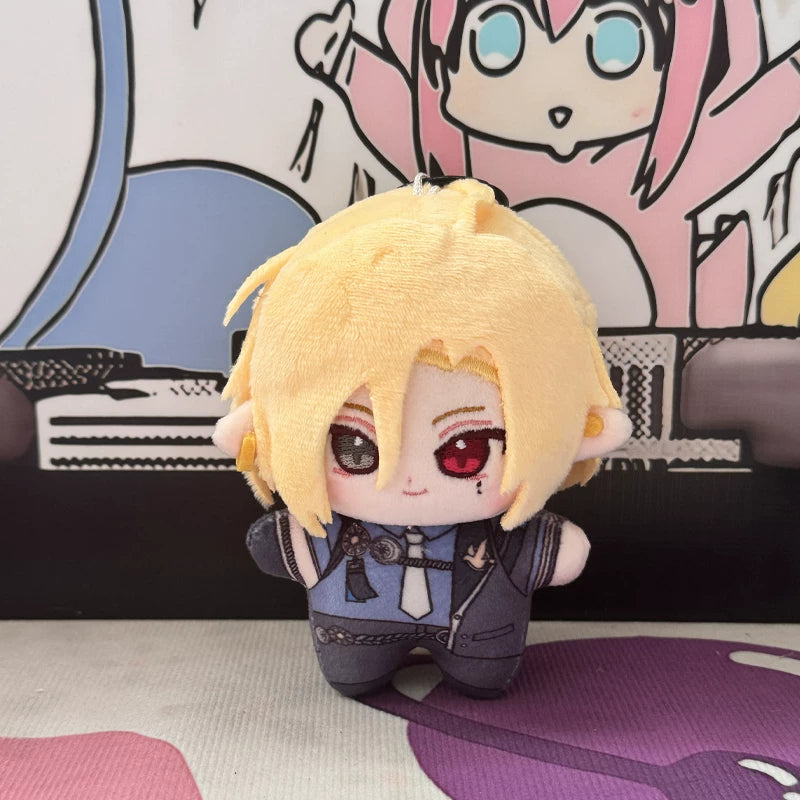 Zenless Zone Zero Fan Art Sea Star Plush Keychain – Asaba Harumasa, Von Lycaon, Hugo & Lighter - image 4