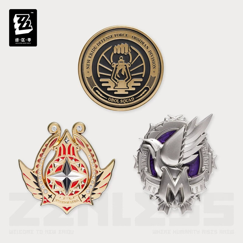 Zenless Zone Zero Official Faction Series Metal Badge Vol. 3 - image 1