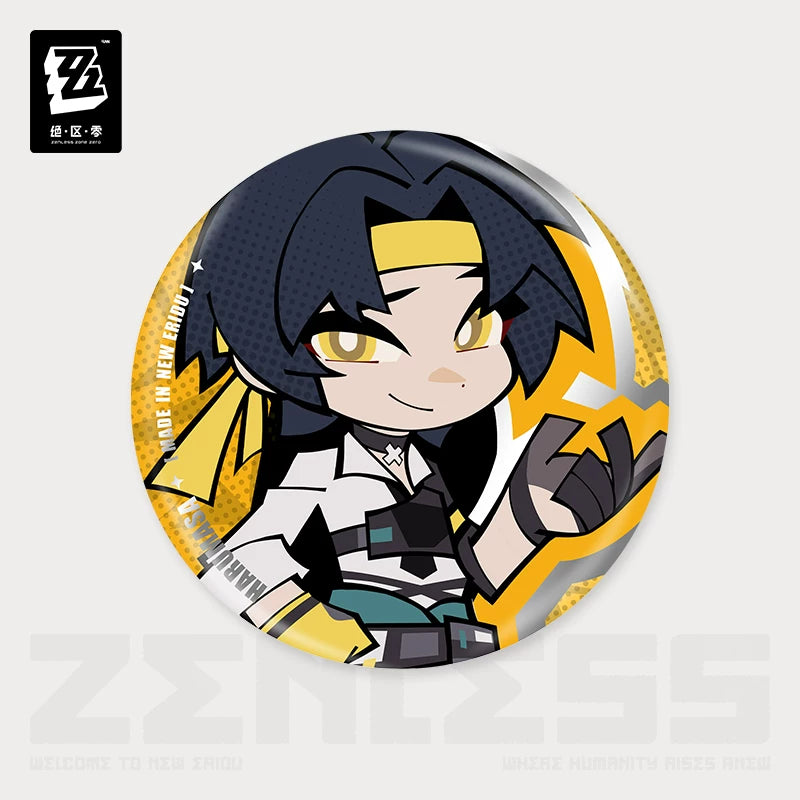 Zenless Zone Zero Official Lidu Series Chibi Tin Badge – H.S.O.S.6 - image 8