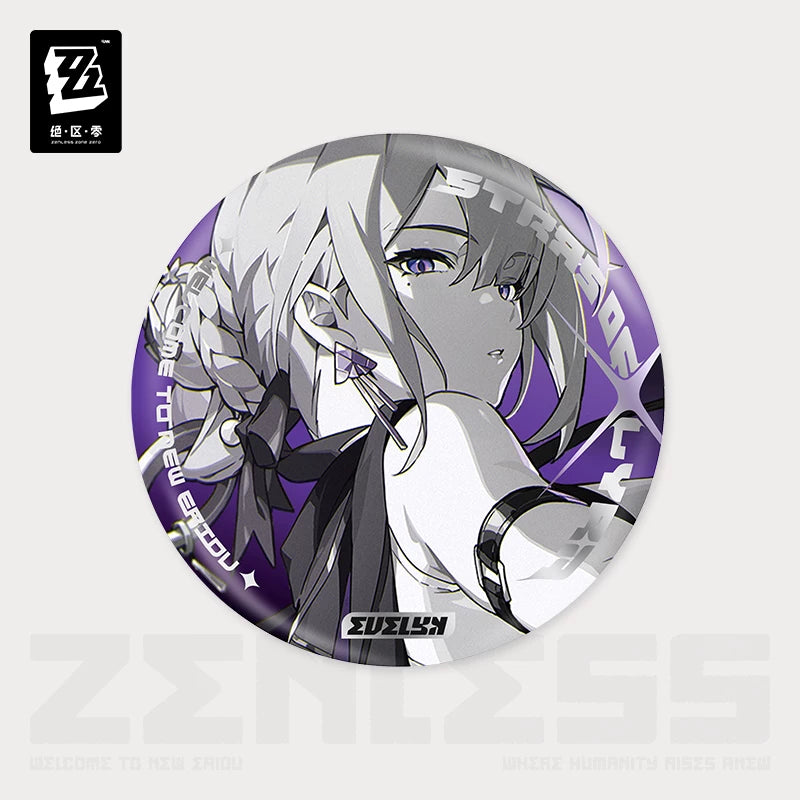 Zenless Zone Zero Official Shadow Art Series Reflective Badge – Stars of Lyra - image 5