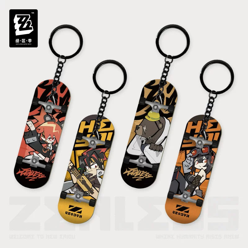 Zenless Zone Zero Official New Eridu Series Chibi Fingerboard Charm – Belobog Heavy Industries - image 1
