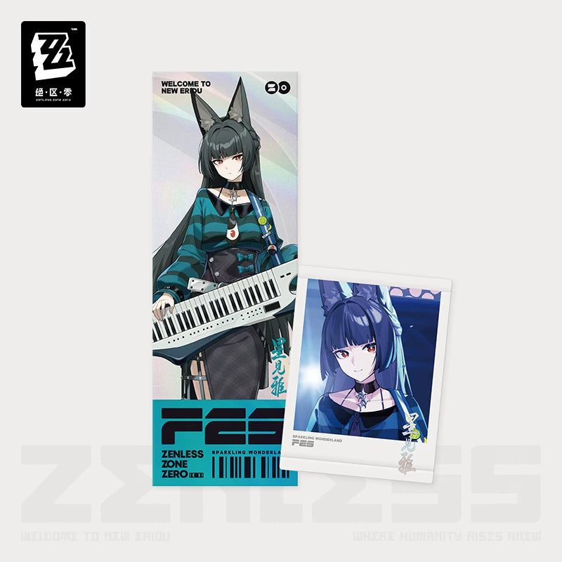 Zenless Zone Zero Official Carnival Spark Series Holographic Ticket Set - image 8
