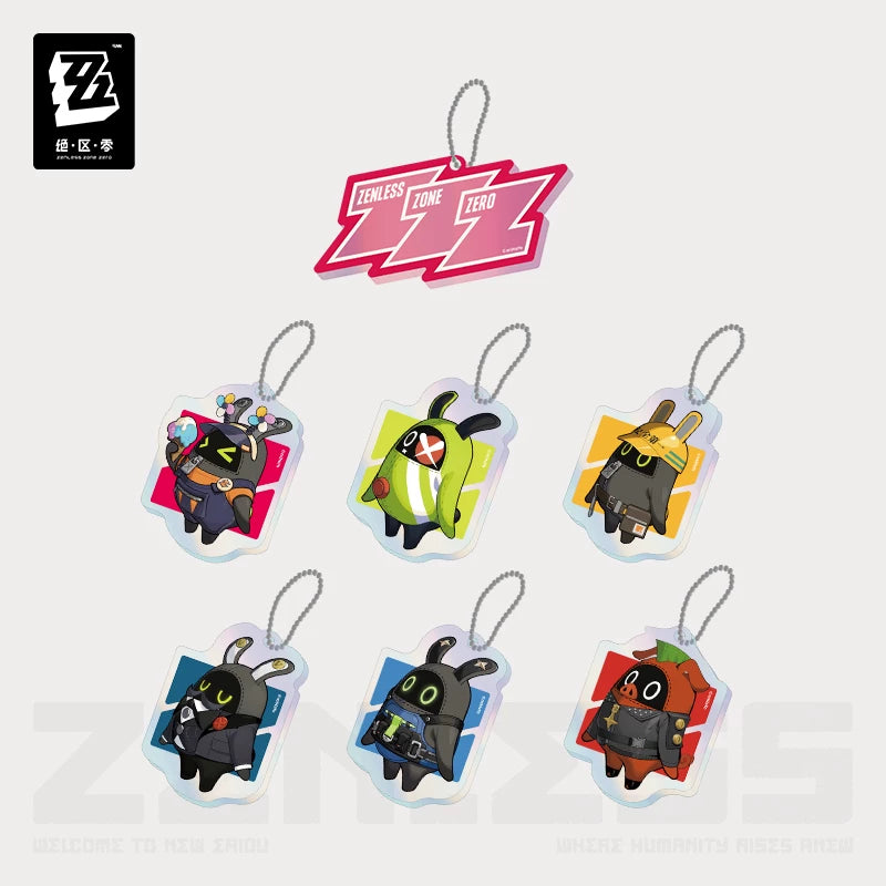 Zenless Zone Zero Official New Eridu Carnival Acrylic Charm Blind Box – Bangboo - product image 1