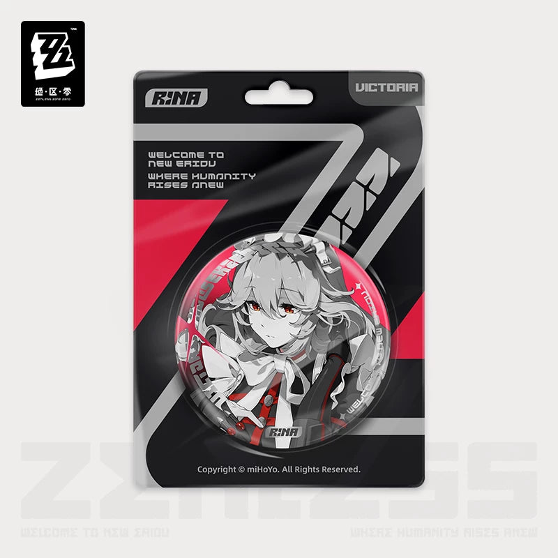 Zenless Zone Zero Official Shadow Art Series Reflective Badge – Victoria Housekeeping Co - image 4