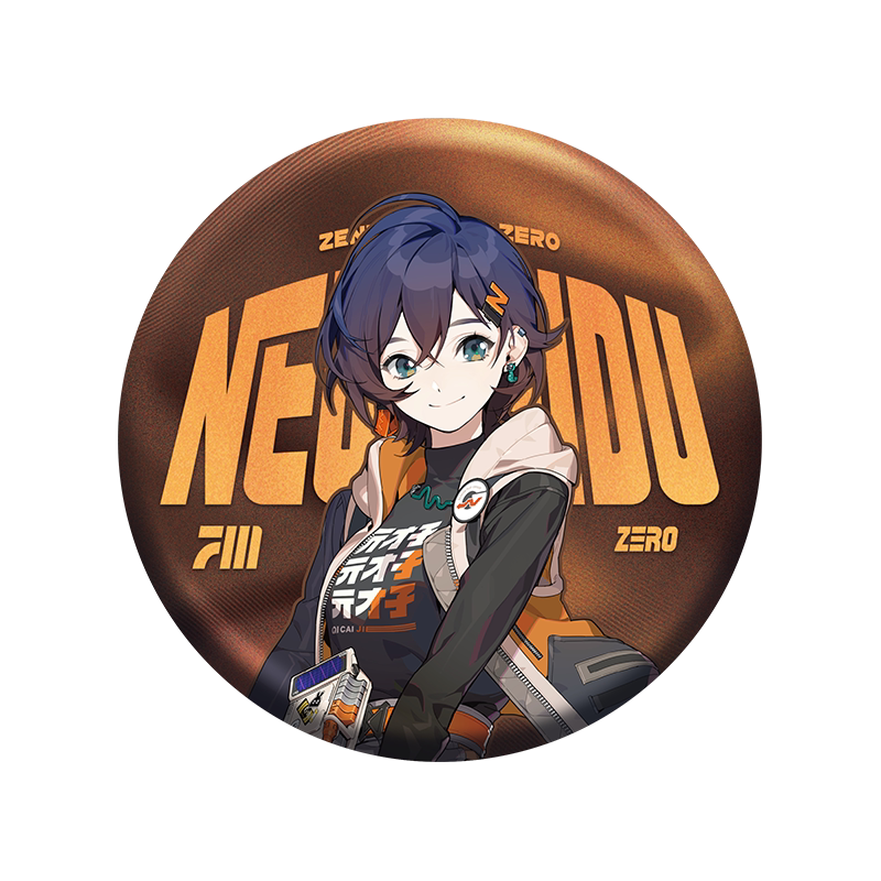 Zenless Zone Zero Official Portrait Series Tin Badge – Belle & Wise