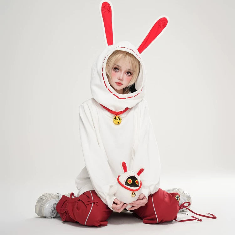Zenless Zone Zero Dingniboo Fan Art Cosplay Hoodie – Bangboo - image 4
