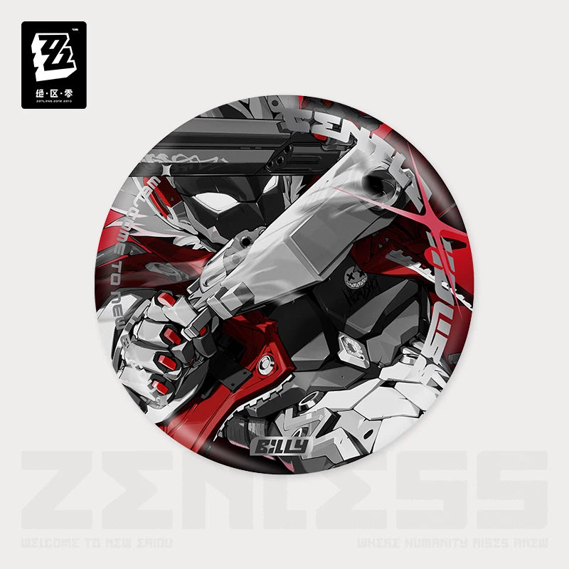 Zenless Zone Zero Official Shadow Art Series Reflective Badge – Cunning Hares - image 8