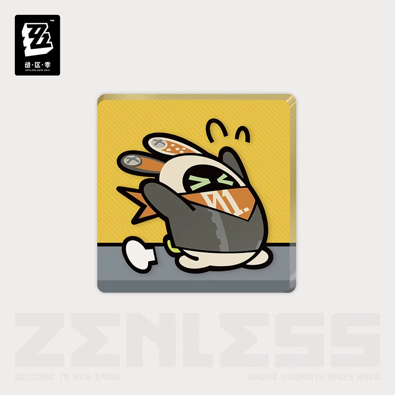 Zenless Zone Zero Official En-Ni Manbu Series Acrylic Fridge Magnet – Random Play - image 4