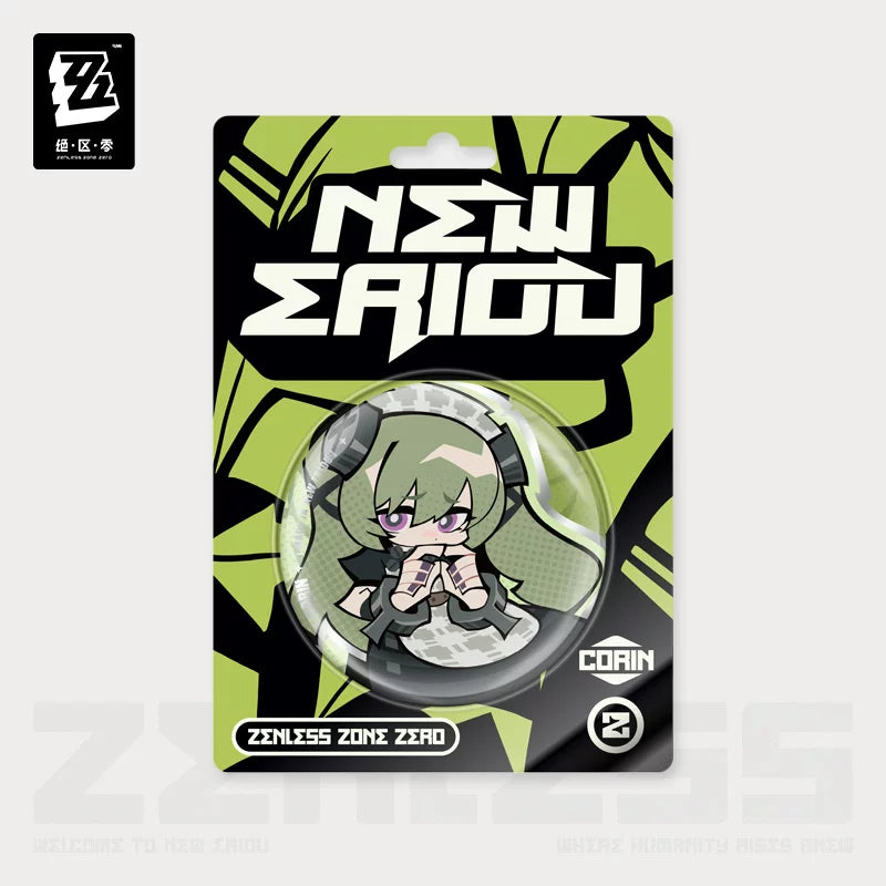 Zenless Zone Zero Official Lidu Series Chibi Tin Badge – Victoria Housekeeping Co - image 2