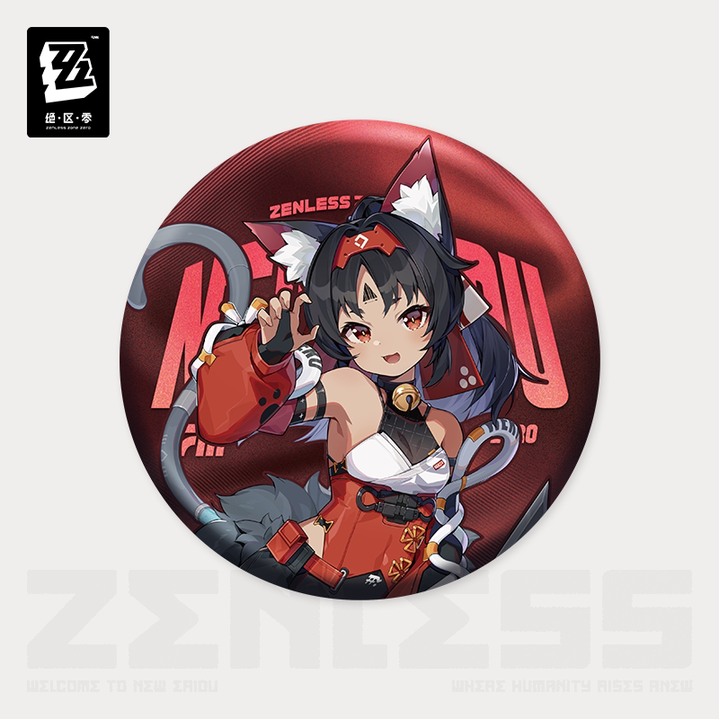 Zenless Zone Zero Official Portrait Series Tin Badge – Cunning Hares - image 9