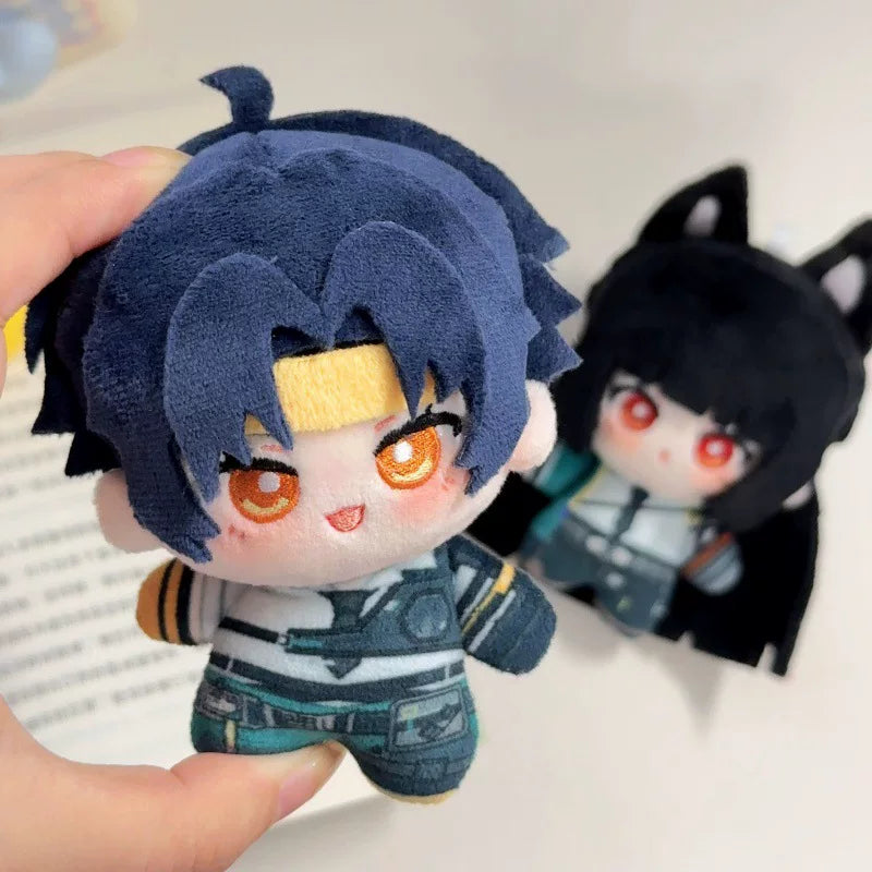 Zenless Zone Zero Fan Art Cotton Doll Keychain – Hoshimi Miyabi & Asaba Harumasa - image 3