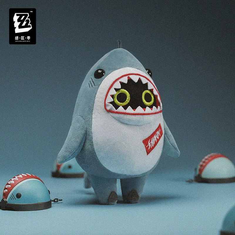 Zenless Zone Zero Official Bangboo Plush Keychain – Luckyboo & Sharkboo - product image 1