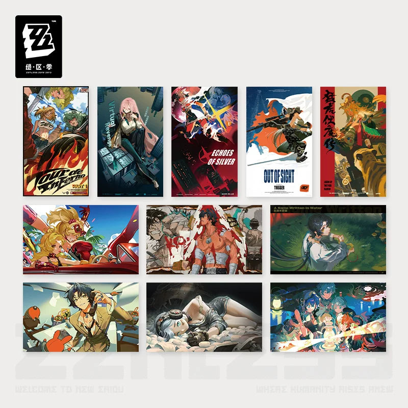 Zenless Zone Zero Official Random Play VHS Poster Collection Vol. 4 - image 1