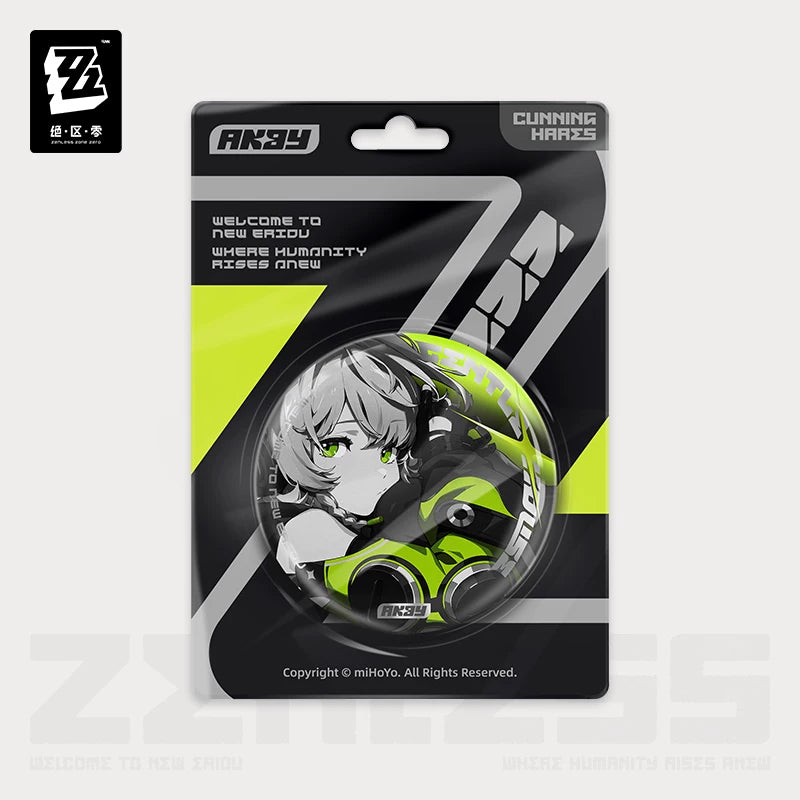 Zenless Zone Zero Official Shadow Art Series Reflective Badge – Cunning Hares - image 2