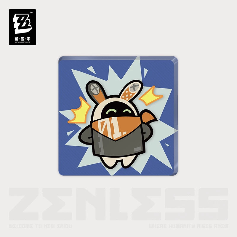 Zenless Zone Zero Official En-Ni Manbu Series Acrylic Fridge Magnet – Random Play - image 5