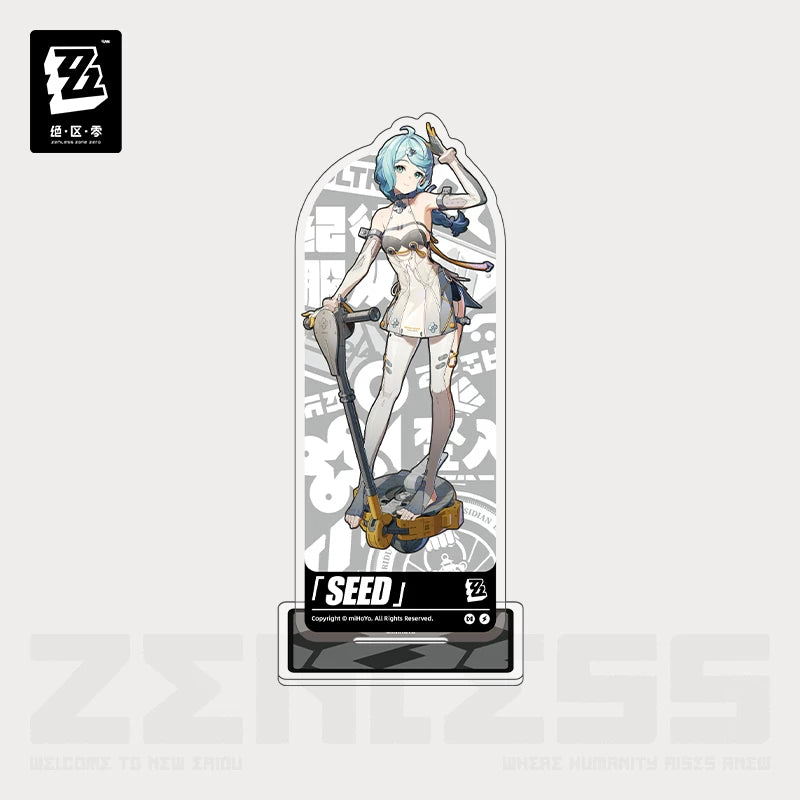 Zenless Zone Zero Official Portrait Series Acrylic Standee – Obol Squad - image 2