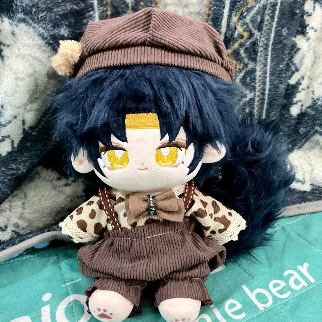 Zenless Zone Zero Asaba Harumasa Fan Art 20 cm Cotton Doll Dress-Up Set – H.S.O.S.6 - image 1