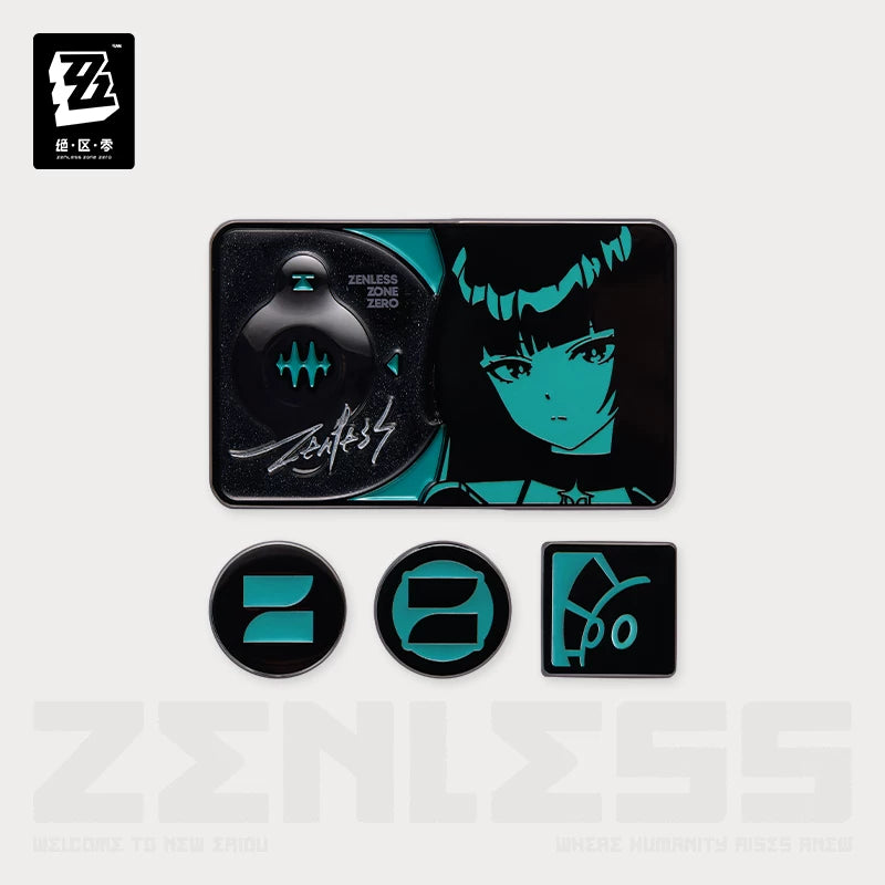 Zenless Zone Zero Official Carnival Spark Series Metal Badge Set - image 4