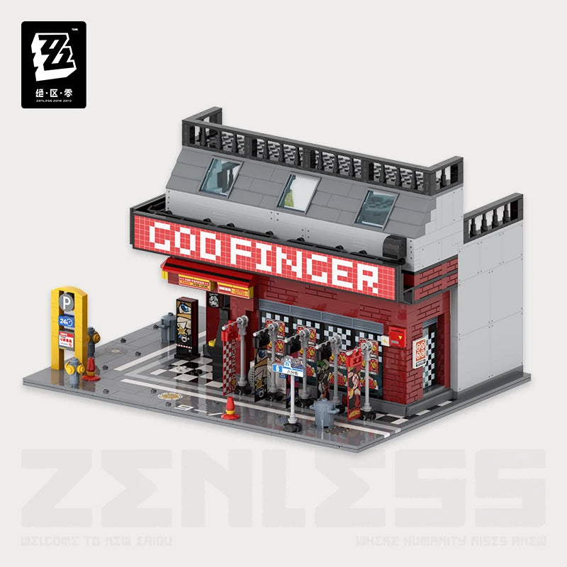 Zenless Zone Zero Official Sixth Street Scene Building Block Set Vol. 1 – Bangboo - product image 4