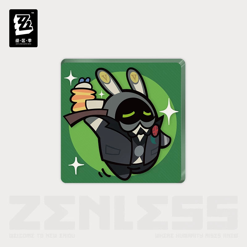 Zenless Zone Zero Official En-Ni Manbu Series Acrylic Fridge Magnet – Random Play - image 6