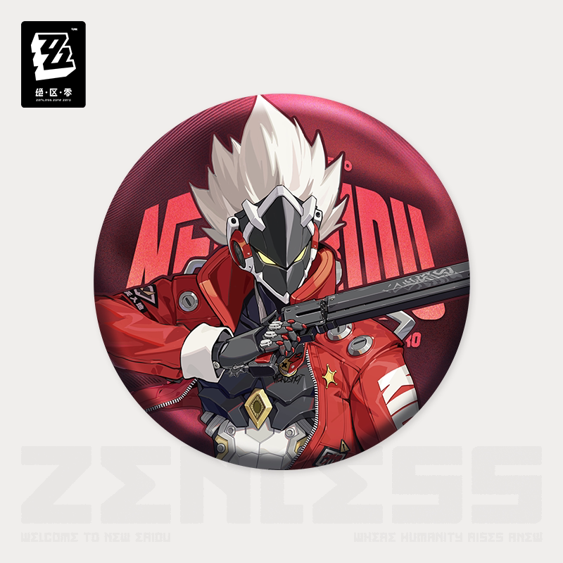 Zenless Zone Zero Official Portrait Series Tin Badge – Cunning Hares - image 8