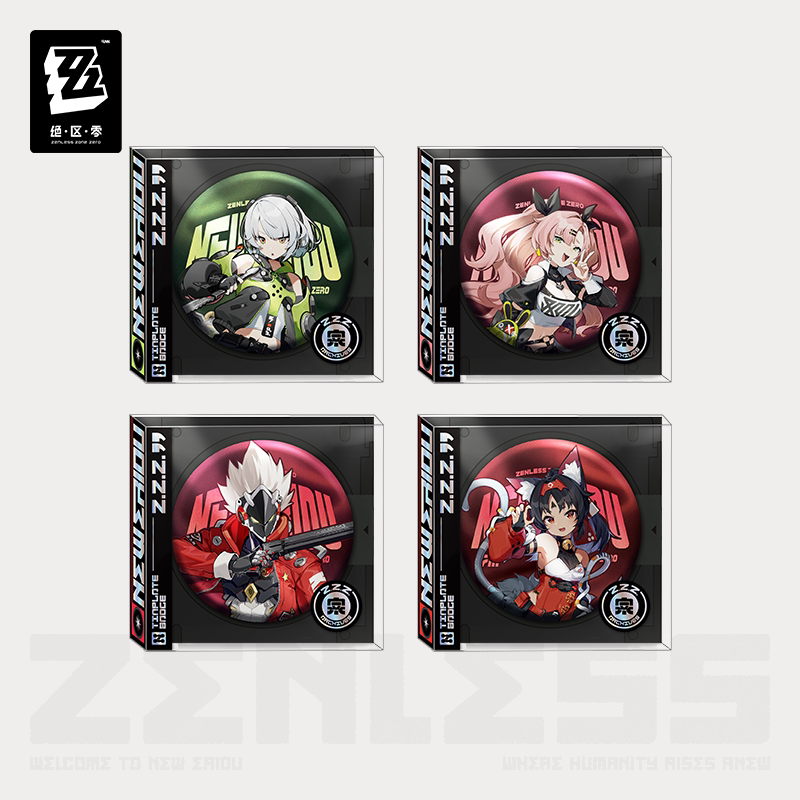 Zenless Zone Zero Official Portrait Series Tin Badge – Cunning Hares - image 1