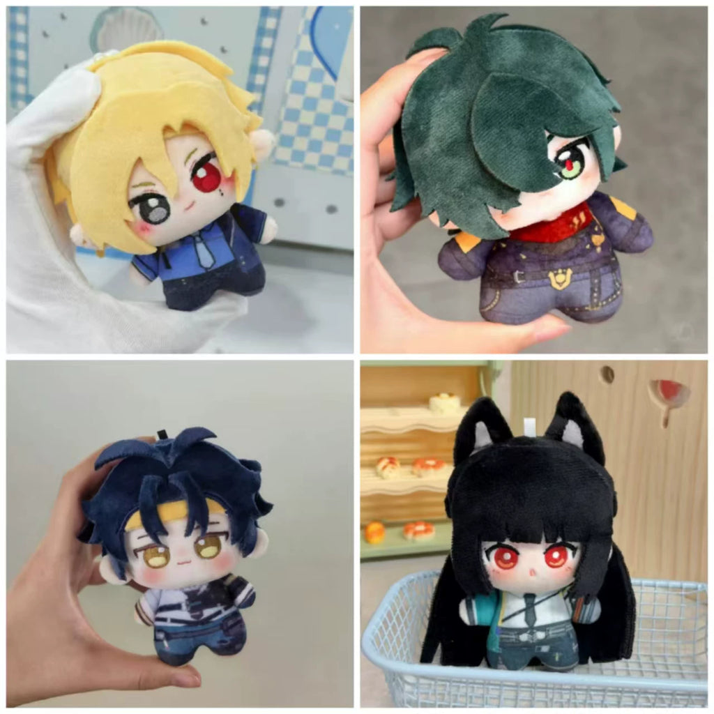 Zenless Zone Zero Fan Art Nunu Plush Keychain Collection – Hugo, Lighter, Asaba Harumasa & Hoshimi Miyabi - image 1
