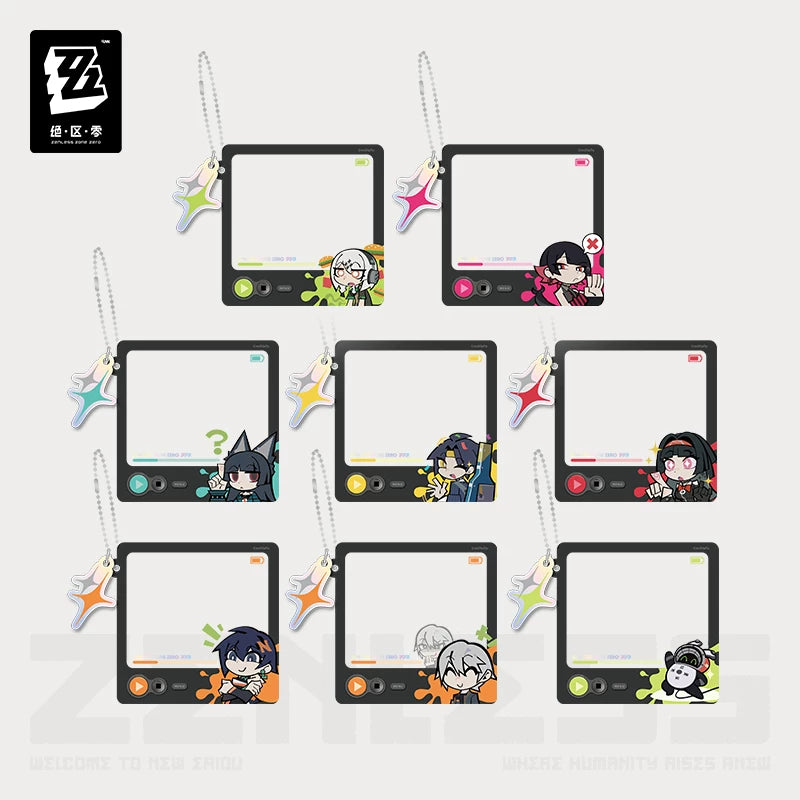 Zenless Zone Zero Official Carnival Spark Series Chibi Acrylic Photo Card - image 1