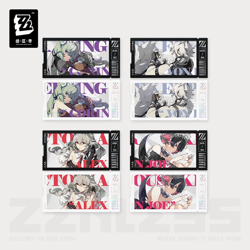 Zenless Zone Zero Official Shadow Art Series Collector Photo Card Set – Victoria Housekeeping Co - image 1