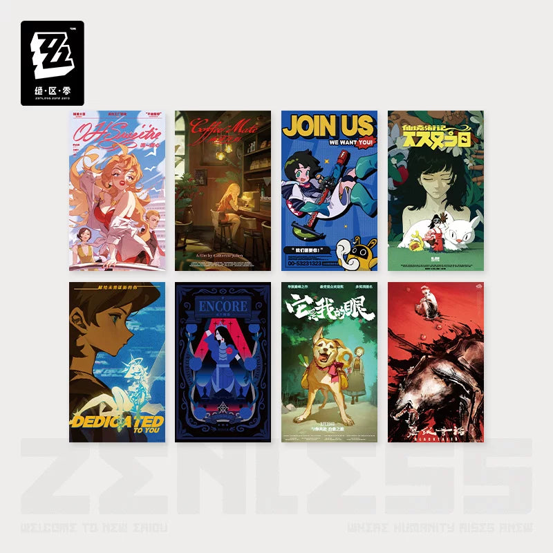 Zenless Zone Zero Official Random Play VHS Poster Collection Vol. 2 - image 1