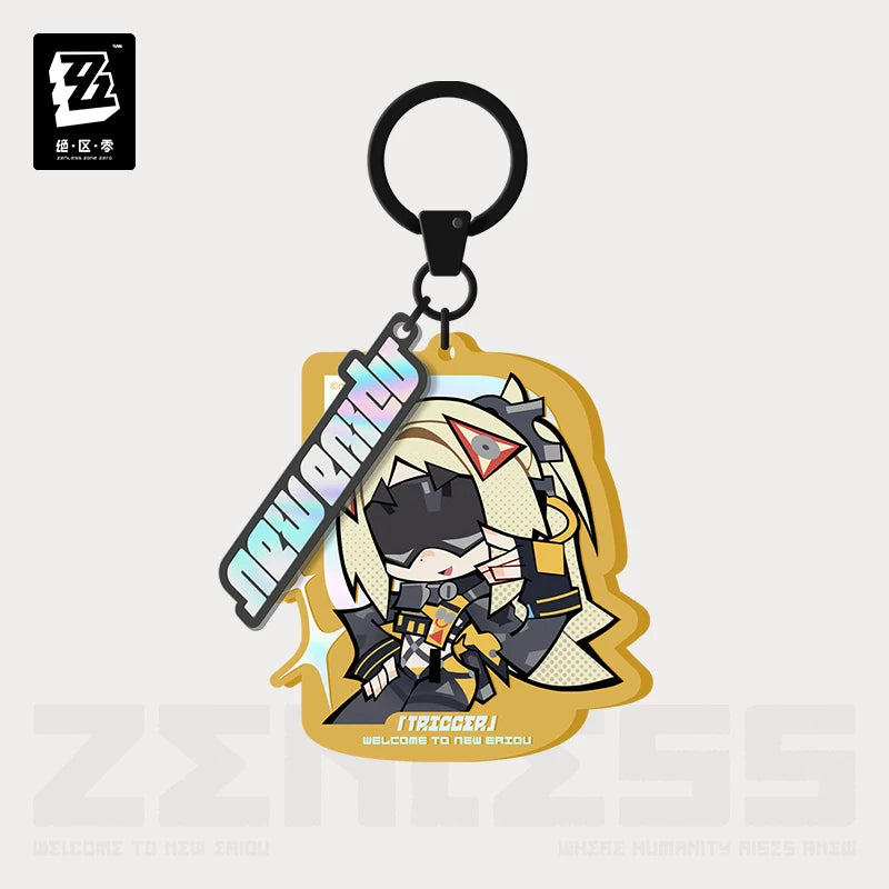 Zenless Zone Zero Official Lidu Series Chibi Acrylic Charm – Obol Squad - image 4
