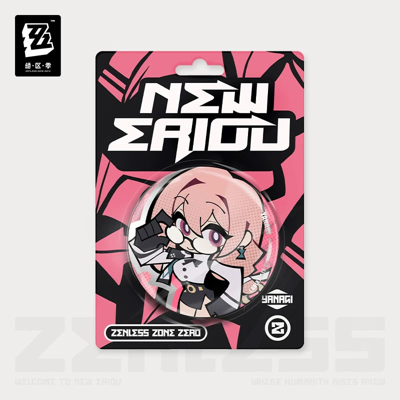 Zenless Zone Zero Official Lidu Series Chibi Tin Badge – H.S.O.S.6 - image 4
