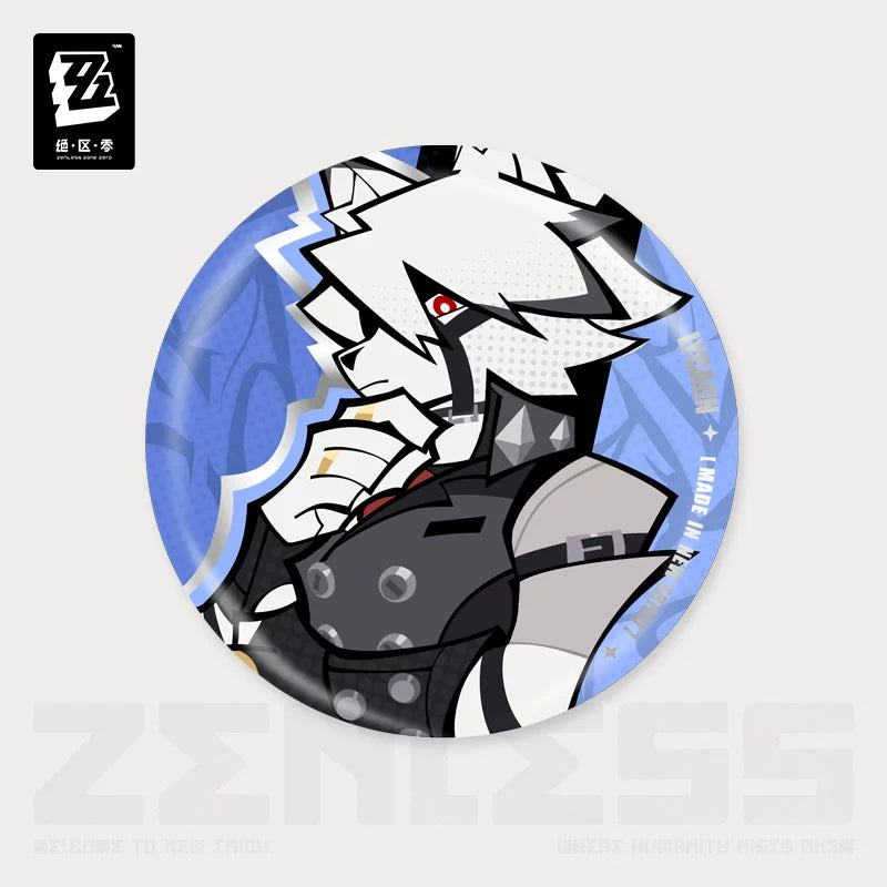 Zenless Zone Zero Official Lidu Series Chibi Tin Badge – Victoria Housekeeping Co - image 8